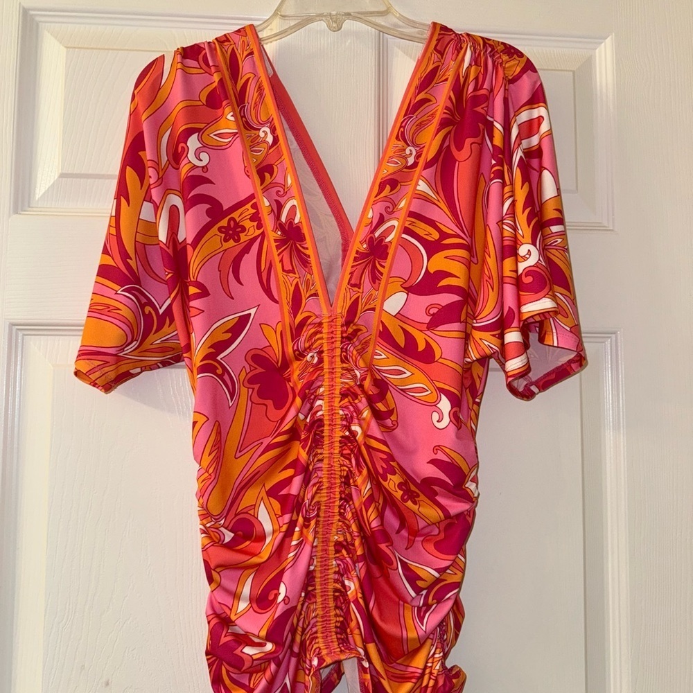 Orange and Pink Boston Proper Top! - Picture 3 of 3